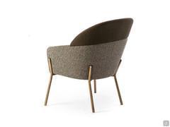 Vue arrière du fauteuil Just