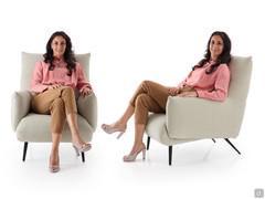 Proportions de l'assise et ergonomie du fauteuil Tanger