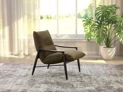 Fauteuil rembourré Sintra avec structure en bois