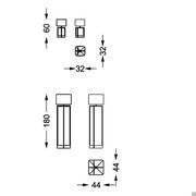 DiogeneLampe, dimensions