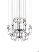 Puppet en version chandelier suspendu à 36 lumières