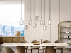 Lampe Guadalupe à 8 lumières, avec éclairage LED 3000K dimmable 