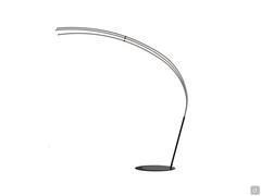 Lampadaire Speed avec bandes LED 3000K intégrées