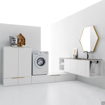 Meubles buanderie suspendus Oasis L06