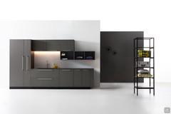 Meuble de buanderie avec plateau en grès Oasis L02