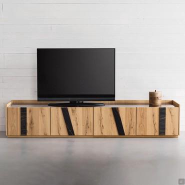 Meuble TV en bois Pilar
