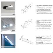 Spécifications techniques des spots pouvant être combinés avec le miroir Oasis