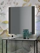 Miroir Millenium en version carrée, avec rétro-éclairage LED en option