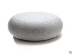 Pouf Alias recouvert de tissu diamètre 120 cm et hauteur 41 cm