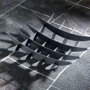 Détail de la base vue de dessus