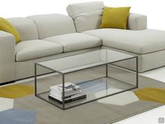 Table basse rectangulaire canapé Coby