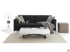 Table basse frontale pour le canapé Lucas, convertible et extractible