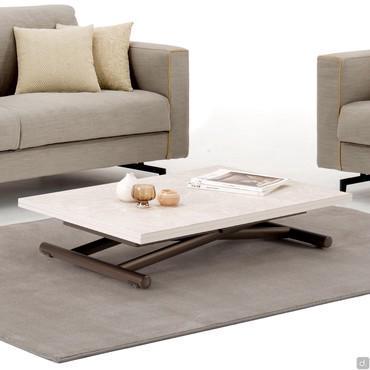 Table basse convertible réglable en hauteur Bento