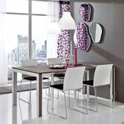 Table console à rallonges Cedric pouvant accueillir jusqu'à 12 convives