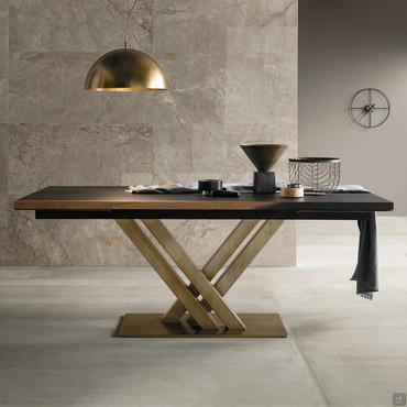 Table à rallonge Arenas en chêne