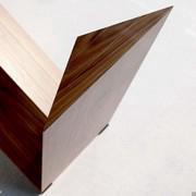 Détail de la base en bois
