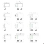 Dimensions disponibles 
