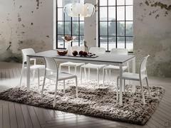 Table à rallonge Hermione, pouvant atteindre une largeur maximale de 238 cm dans le modèle 160 x 90 cm