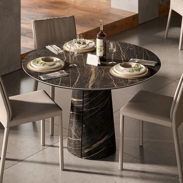 Table de bistrot ronde Cuba de Cattelan