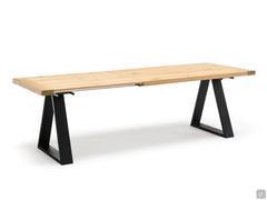 Table Caracas - dans les versions extensibles, le plateau peut être allongé jusqu'à 276 cm
