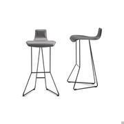 Tabouret en cuir Pepe de Cattelan 