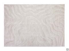 Tapis moderne et doux Venus disponible en blanc neige, gris, gris tourterelle et vert forêt.