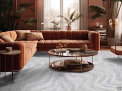Moquette Venere proposée ici en gris perle