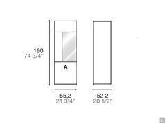 Vitrine Start - dimensions