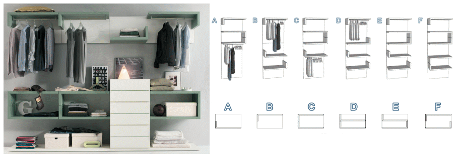 Easy Walk-in Closet