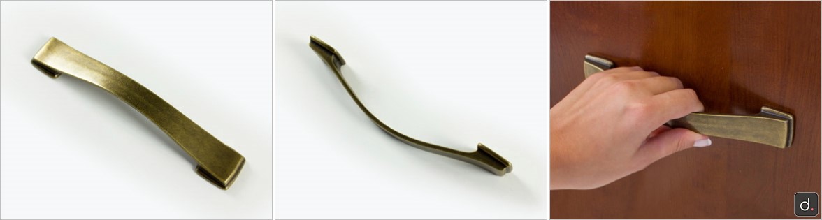 Maniglia Vesta Bronzata