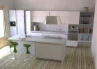 Küche - fotorealistische Render Render Fotorealistico
