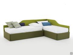 Cuscino rollò ideale per decorare il letto dei ragazzi