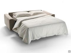 Divano letto Florence apribile e trasformabile in un comodo letto matrimoniale con materasso h.14 cm