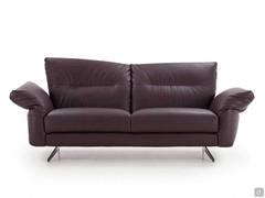 Divano lineare a due posti Carnaby di larghezza 188 cm con braccioli e schienali reclinabili