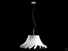 Lampada a sospensione a LED Turning nel modello a sospensione grande