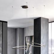 Lampada in metallo circolare Magellano di Cattelan in etrambi i modelli disponibili