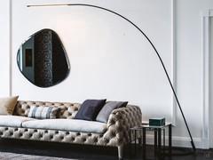 Lampada ad arco in metallo minimal Lampo di Cattelan 
