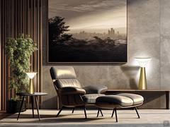 Utilizzo in coppia delle due versioni da tavolo rispettivamente da 30 e 60 cm di altezza,