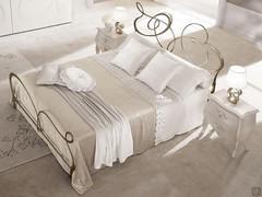 Letto matrimoniale in ferro battuto Ghirigori di Cantori perfetto in camere da letto esclusive