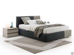 Letto bicolore con box contenitore Decor