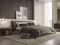 Letto matrimoniale in legno massello Nelson di Cattelan