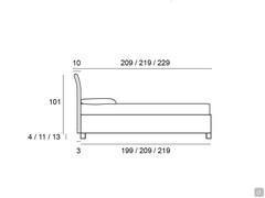 Dimensioni specifiche del letto Culver
