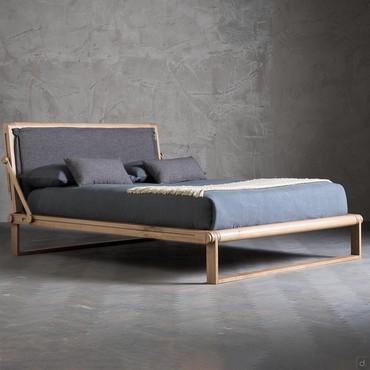 Letto matrimoniale in rovere Ramon 
