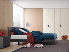 Letto con testiera curvata Blues