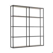 Moduli affiancati per creare la libreria Batuan a 6 vani