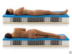 Ergonomia della lastra con 800 molle insacchettate indipendenti a 7 zone di portanza (calibrato)