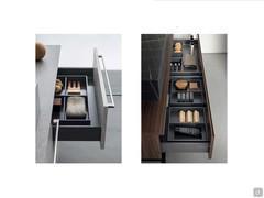 Optional organizer per cassetto, in finitura Grigio Orione