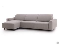 Divano letto con chaise longue e schienali reclinabili Florence outlet