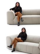 Ergonomia e proporzioni di seduta dei divani Empire outlet