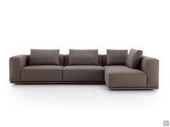 Vista frontale del divano Paros outlet 